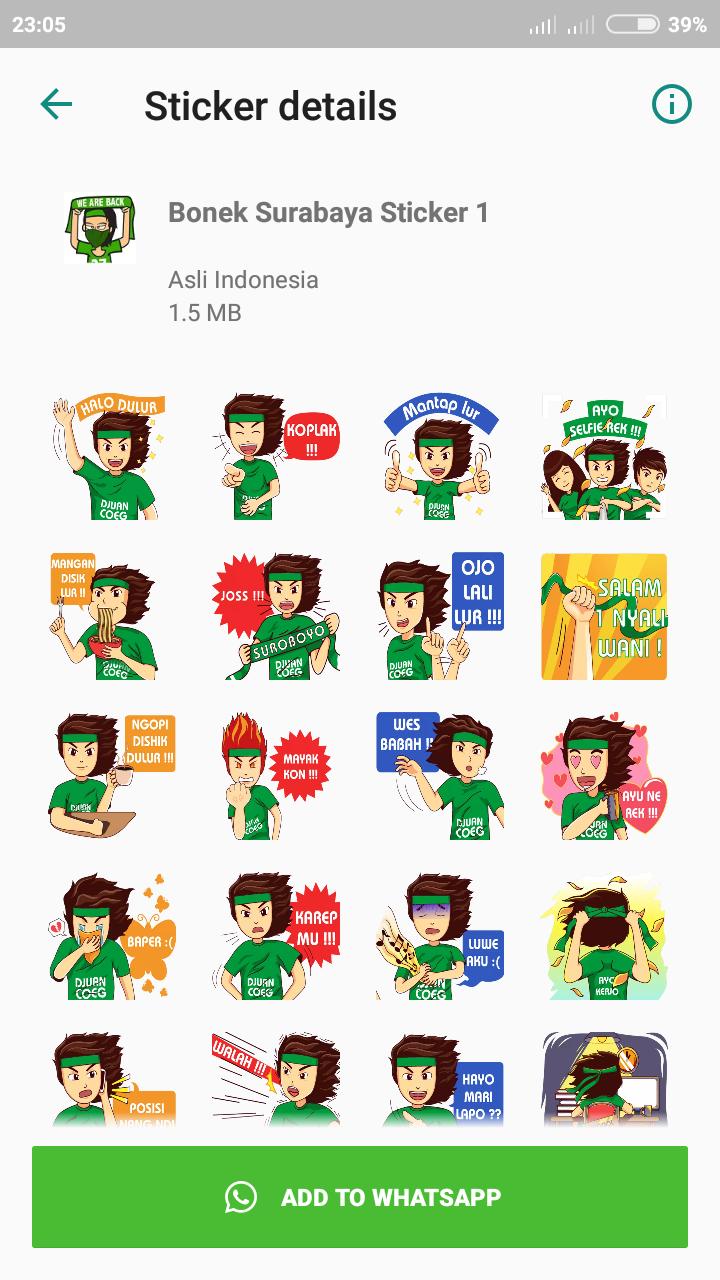 Stickers Bonek Persebaya Wastickerapps For Android Apk Download