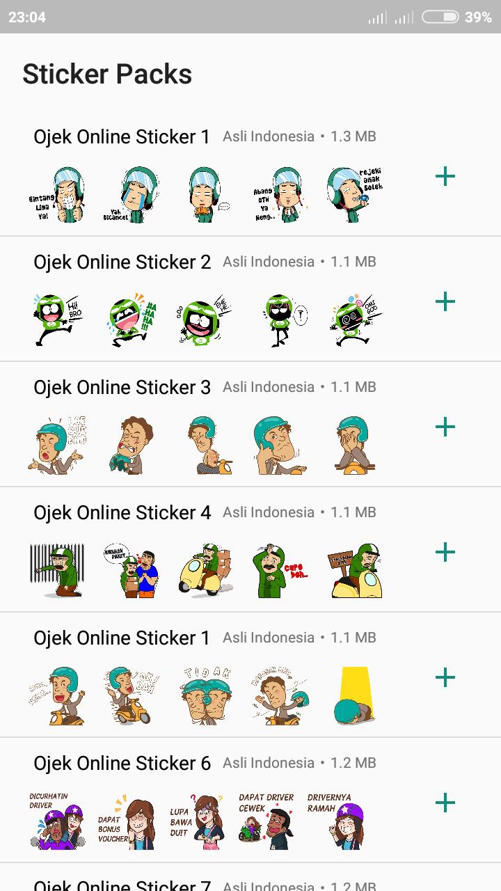 Stickers Ojol Wastickerapps For Android Apk Download