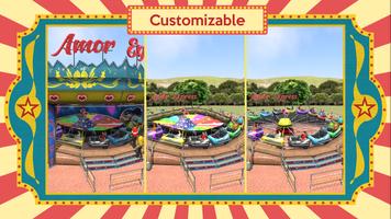 Love Express Simulator - Funfair Amusement Parks ảnh chụp màn hình 1