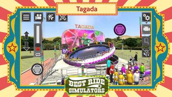 Tagada Simulator: Funfair amusement park 海报
