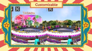 Tagada Simulator: Funfair amusement park تصوير الشاشة 2