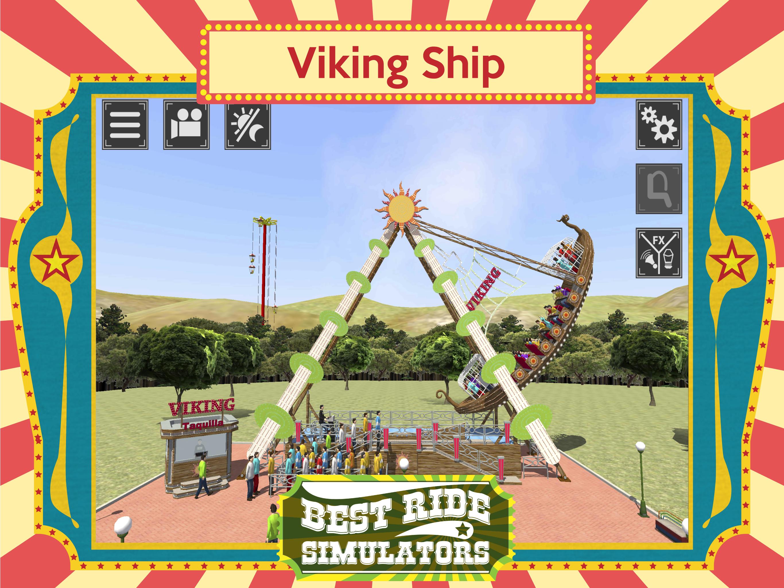 Стимулятор Viking berco best Ride Simulator.. Ливерпуль Лунапарк Викинги. 3d Viking ship model for Lunapark.