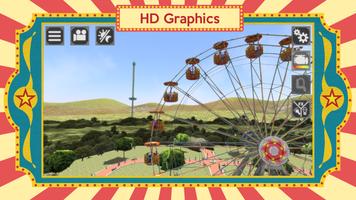 Ferris wheel - Theme park simulator تصوير الشاشة 2