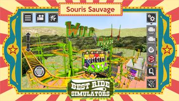 Souris Sauvage - Simulation de parc d'attractions Affiche