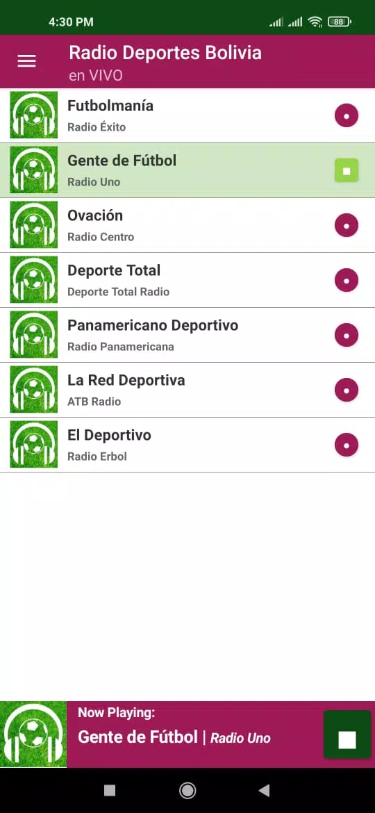 Radio Deportes Bolivia en VIVO APK للاندرويد تنزيل