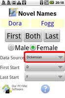 Novel Names скриншот 1