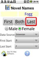 Novel Names スクリーンショット 3