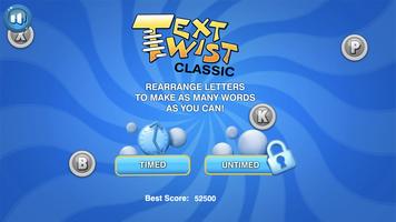 Text Twist Classic captura de pantalla 1
