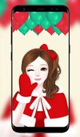 Cute Laurra Girl Wallpaper - C syot layar 2