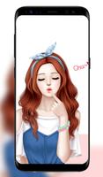 Cute Laurra Girl Wallpaper - C syot layar 3