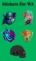 PUBG Stickers for WhatsApp 2021- WAStickersApp ảnh chụp màn hình 1