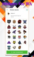 PUBG Stickers for WhatsApp 2021- WAStickersApp ảnh chụp màn hình 2