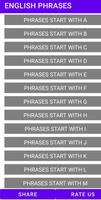 ENGLISH PHRASES Plakat