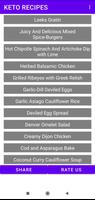 KETO RECIPES الملصق
