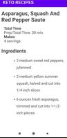 KETO RECIPES تصوير الشاشة 1