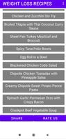 WEIGHT LOSS RECIPES screenshot 1