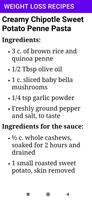 WEIGHT LOSS RECIPES screenshot 2