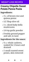 WEIGHT LOSS RECIPES screenshot 3