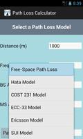 Path Loss Calculator plakat