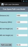 Path Loss Calculator تصوير الشاشة 1