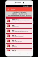 UU Tentang ASN (Aparatur Sipil Negara) poster