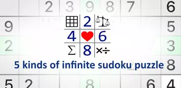 すべての数独 - 5種類の小ドクターパズルをハンエプに含ま