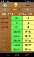 برنامه‌نما 3 GPA and CGPA Calculators عکس از صفحه