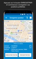Enregistrer Position GPS Affiche