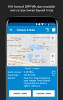 Simpan Lokasi GPS poster