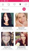 Meet love - dating app poster