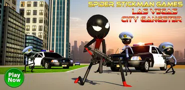 Spider Stickman Fight Crime 3D