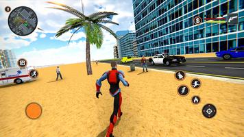 Flying Superhero: Spider Games plakat