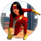 Spider Girl Moto Bike - Pizza  아이콘