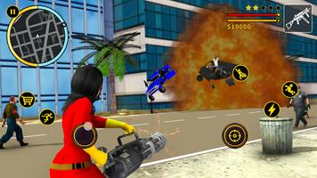 Spider Girl Moto Bike - Pizza  스크린샷 2