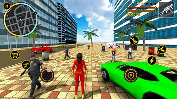 Spider Girl Moto Bike - Pizza  포스터