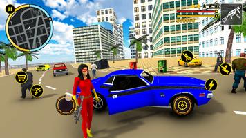 Spider Girl Moto Bike - Pizza  스크린샷 3