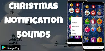 Navidad sonidos notificación