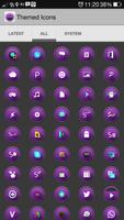 Ditoni Purple - Icon Pack capture d'écran 2