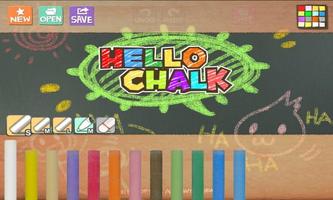 Hello Chalk پوسٹر