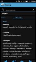 English to Hindi Dictionary captura de pantalla 3