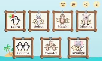 Numbers & Counting - Preschool الملصق