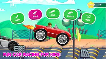 Car Game for Toddlers Kids الملصق