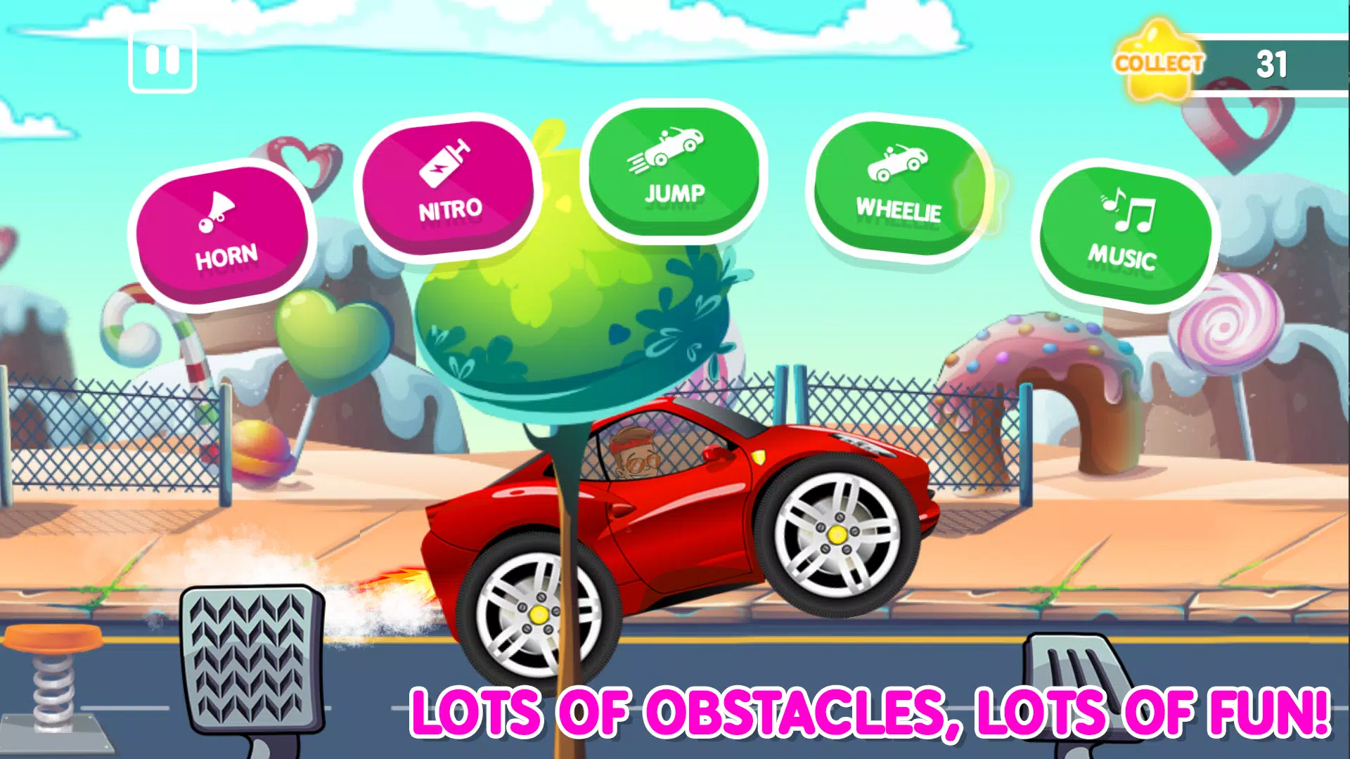Divertidos jogos de carros infantis grátis 🏎: jogo de carros infantis para  meninos