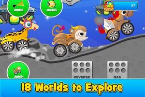 برنامه‌نما Animal Cars Kids Racing عکس از صفحه