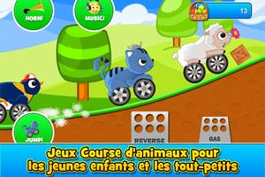 Animal Cars Kids Racing Affiche