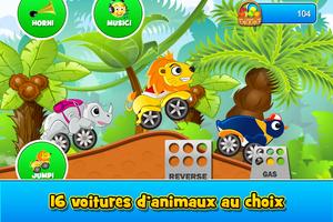 Animal Cars Kids Racing capture d'écran 1