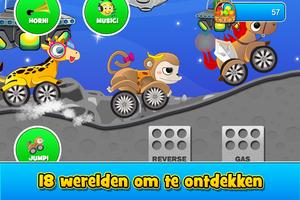 Animal Cars Racespelletje screenshot 2