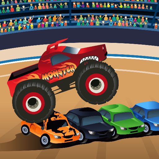 Monstertrucks Spiel für Kinder