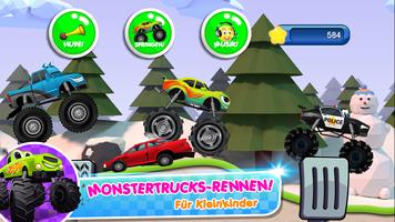 Monster Trucks Game for Kids Plakat