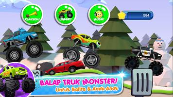 Monster Trucks Game for Kids poster